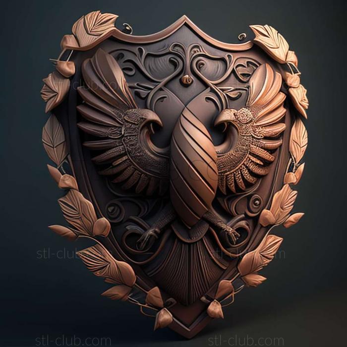 3D model shield (STL)